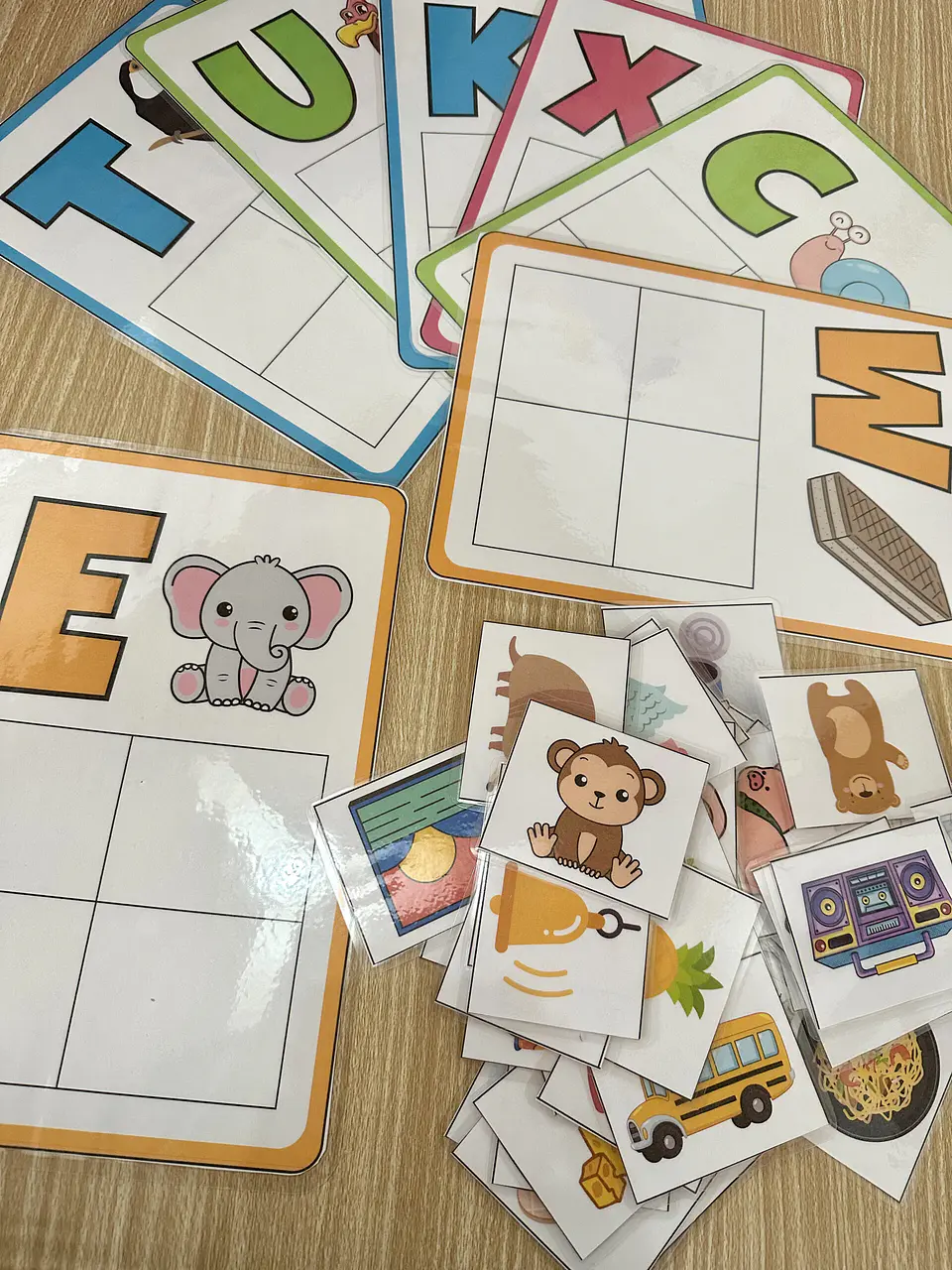 Arquivo Cards Tabileiro de Letras - Somente PDF 5