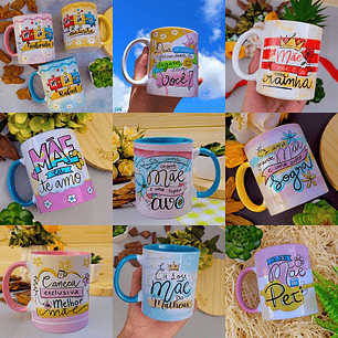 Arquivo Combo Caneca Dia das Mães