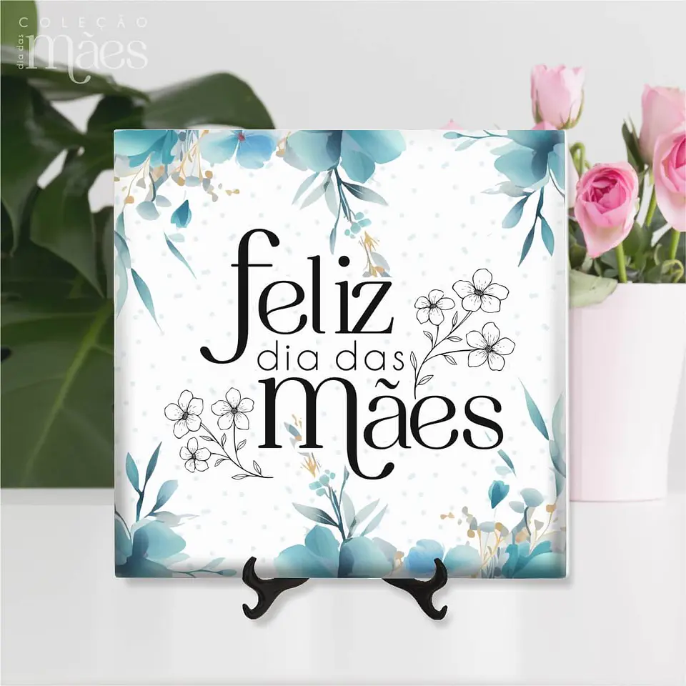 Arquivo Sublimação Azulejos Dia das Mães - VINTAGE 7
