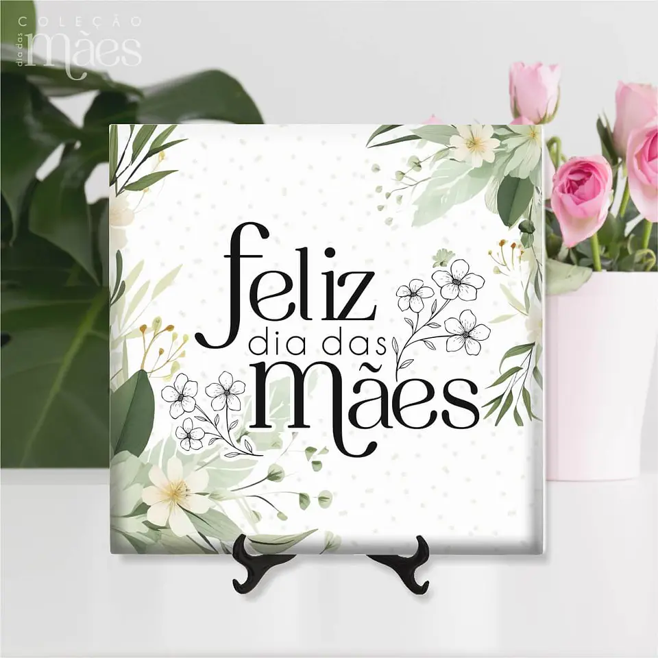 Arquivo Sublimação Azulejos Dia das Mães - VINTAGE 10