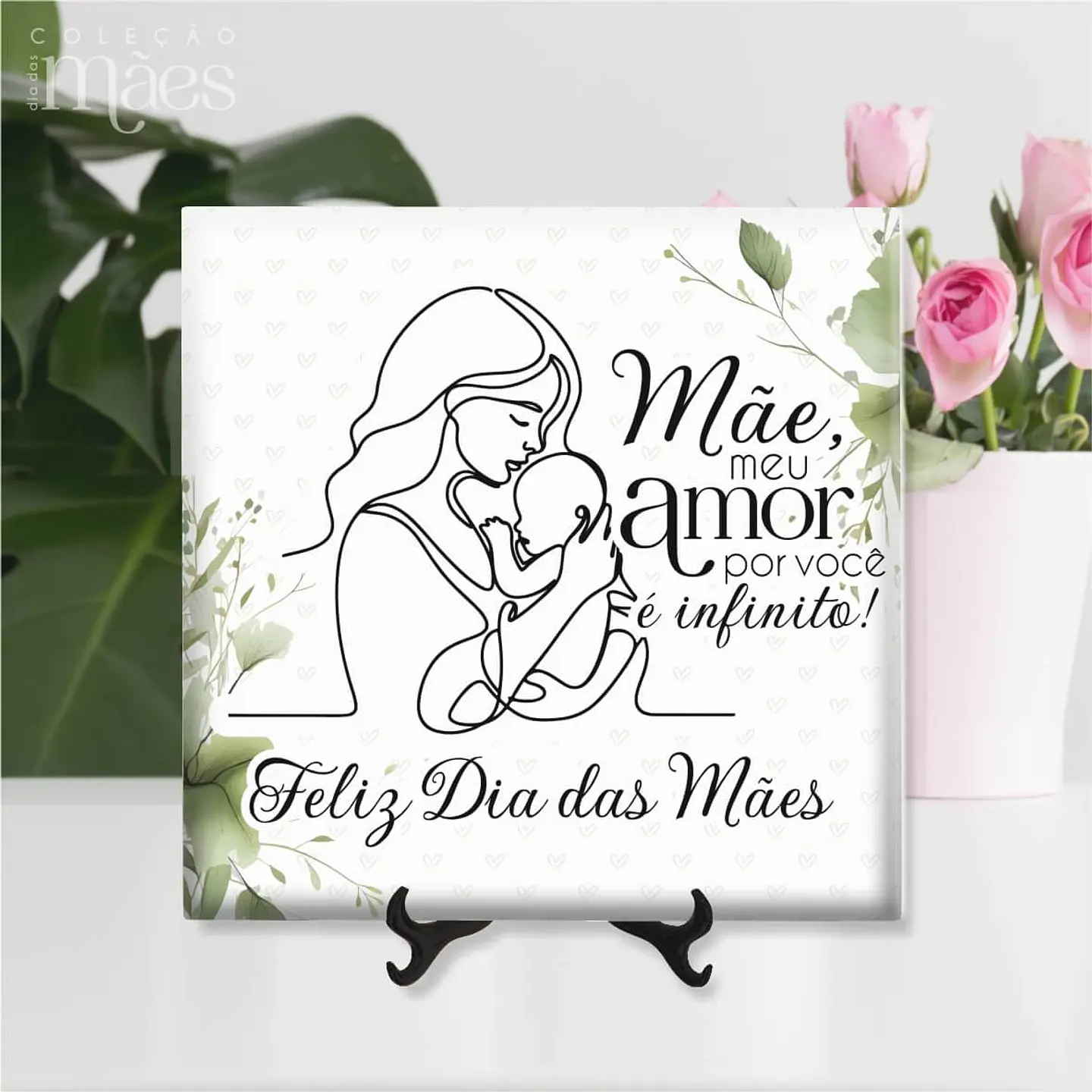 Arquivo Sublimação Azulejos Dia das Mães - VINTAGE 17