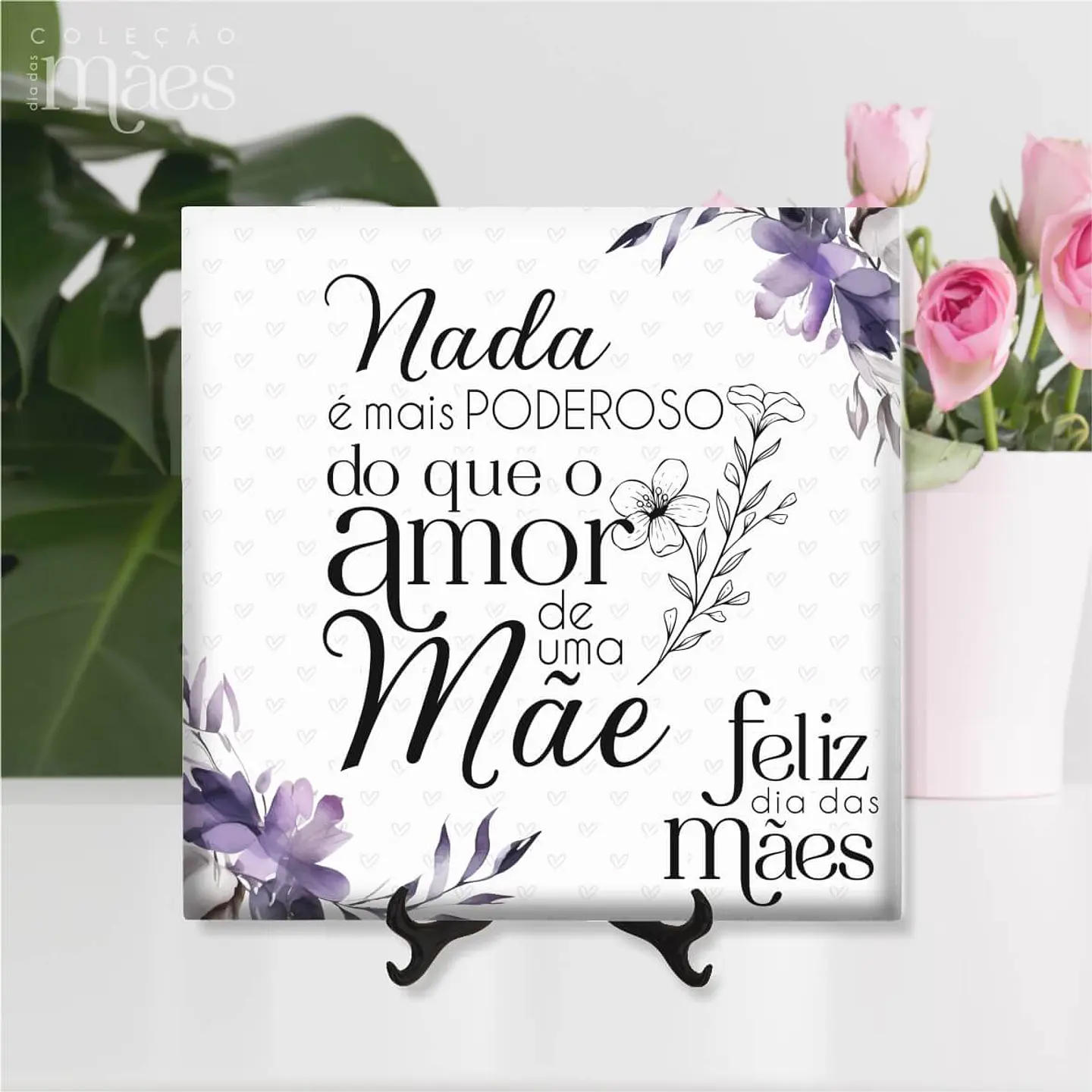 Arquivo Sublimação Azulejos Dia das Mães - VINTAGE 19