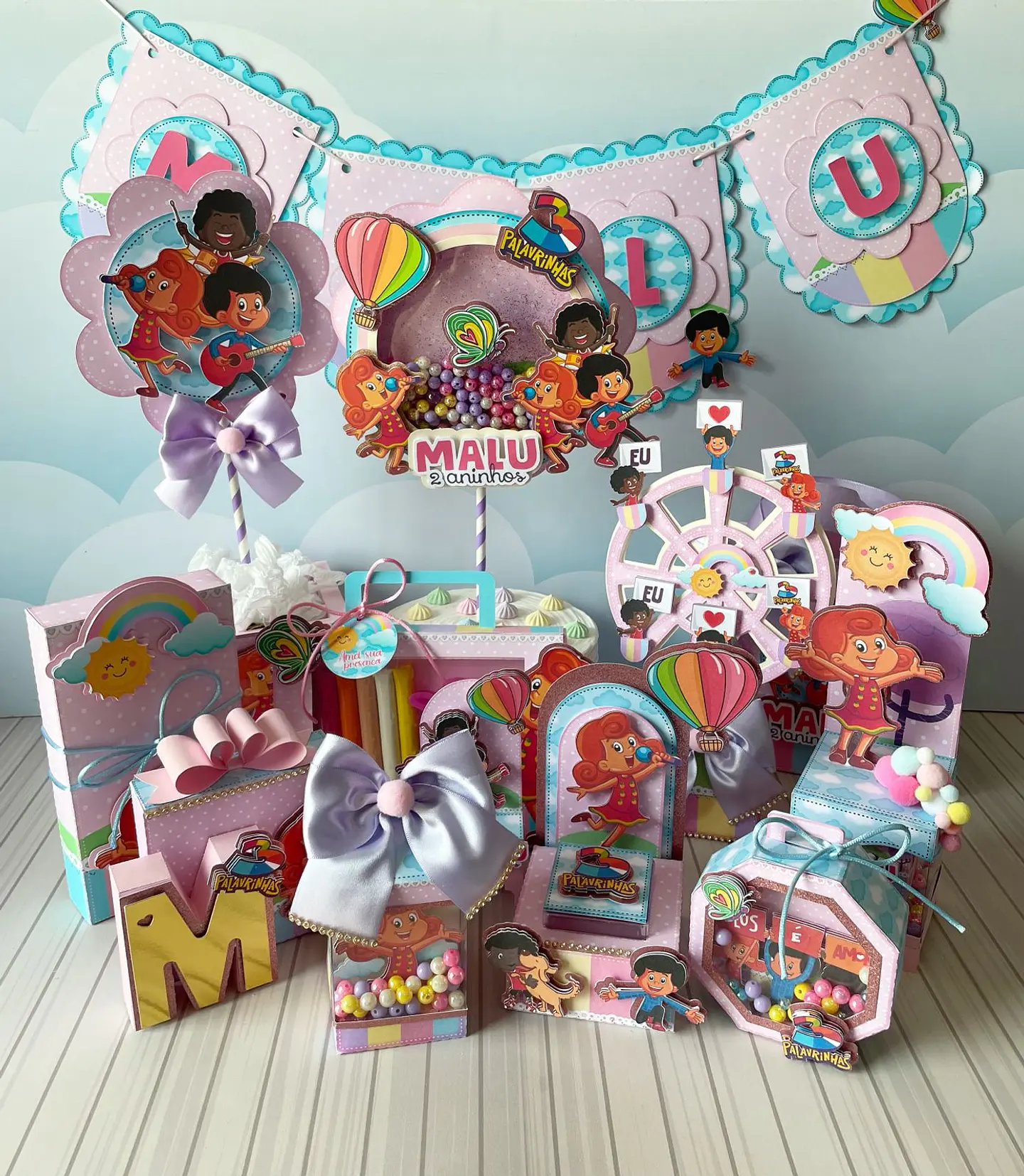 Arquivo de corte 3 palavrinhas menina - lina criativa 1