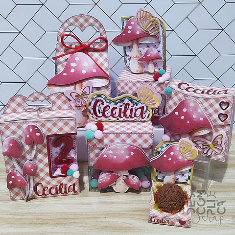 Arquivo de Corte Cogumelos