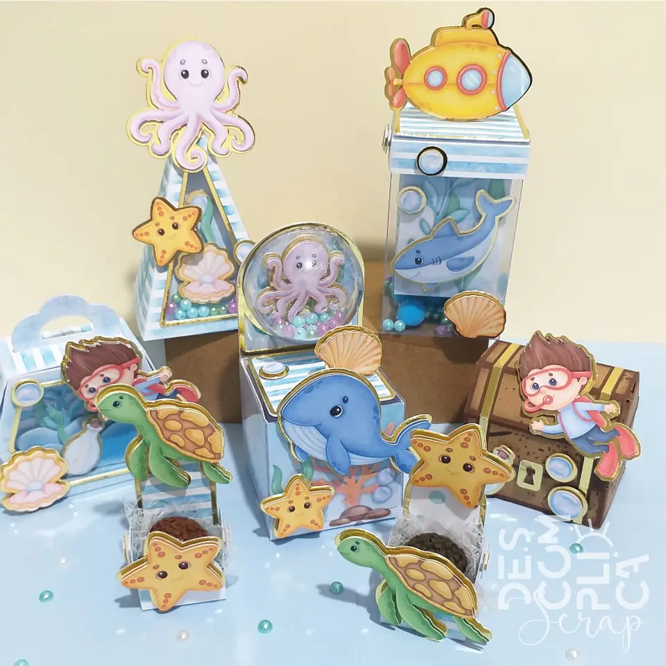 Arquivo de Corte Fundo do Mar 1