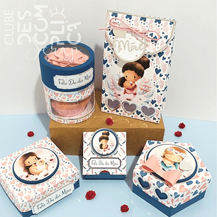 Arquivo Coleção Dia das Mães  Rosa e Azul