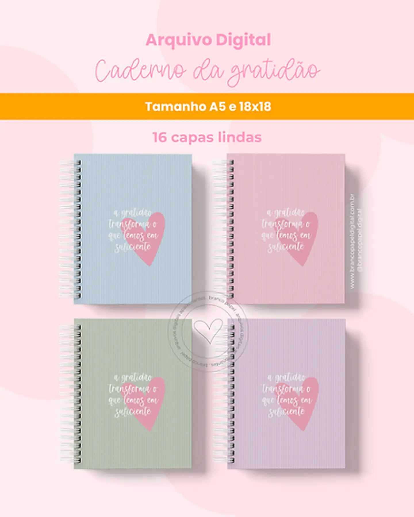 Arquivo Encadernação Caderno da Gratidão - BRANCO PAPEL 2