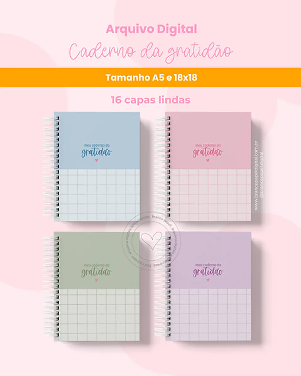 Arquivo Encadernação Caderno da Gratidão - BRANCO PAPEL 4
