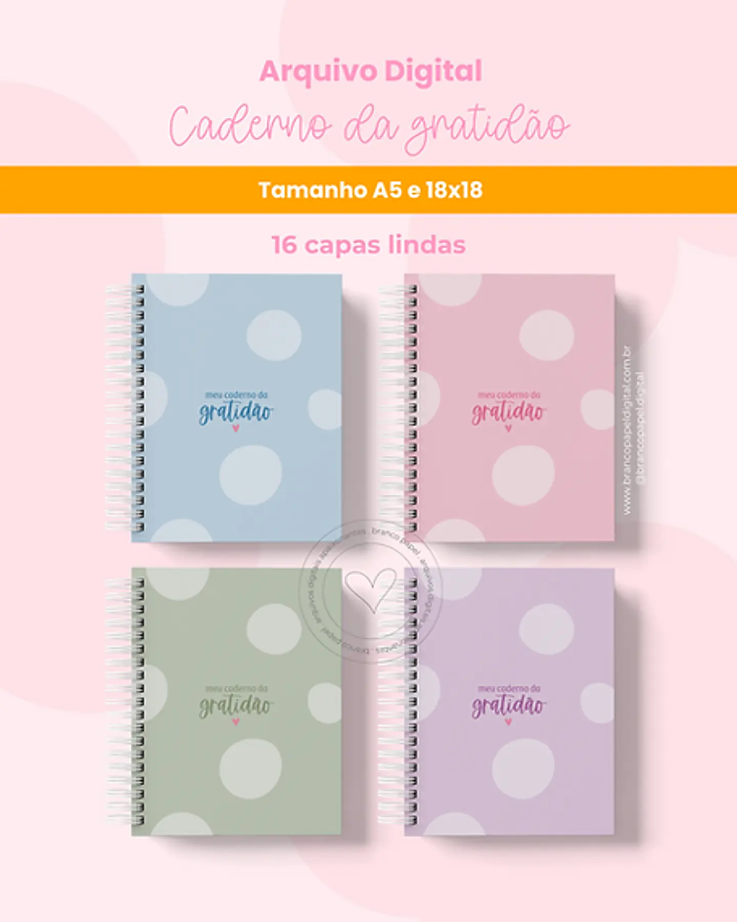 Arquivo Encadernação Caderno da Gratidão - BRANCO PAPEL 5