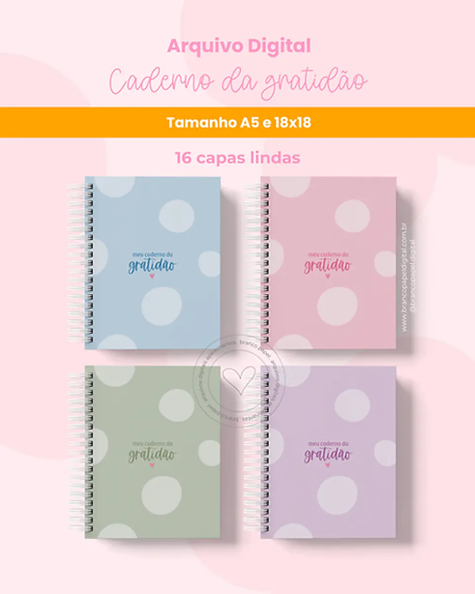 Arquivo Encadernação Caderno da Gratidão - BRANCO PAPEL 5