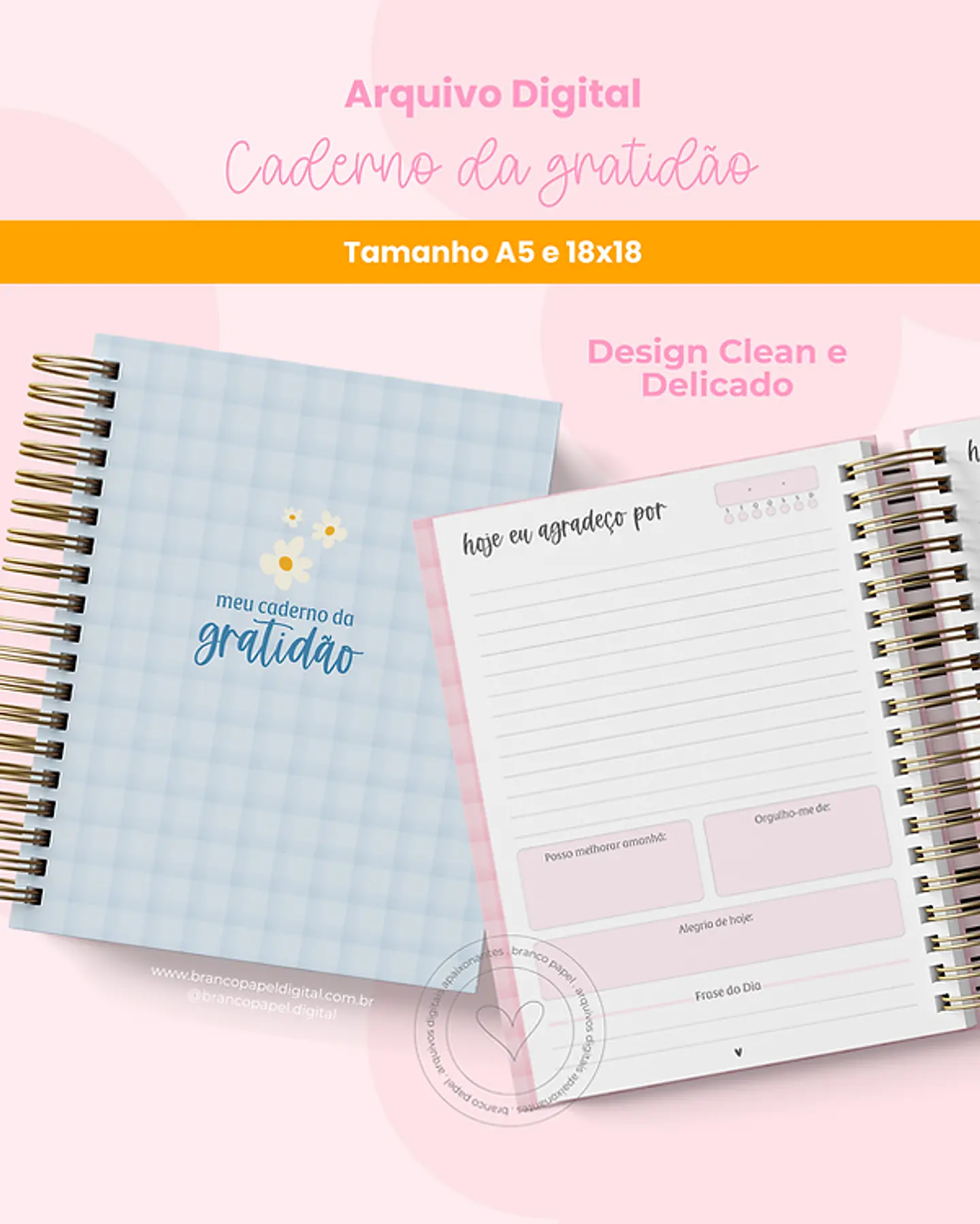 Arquivo Encadernação Caderno da Gratidão - BRANCO PAPEL 1