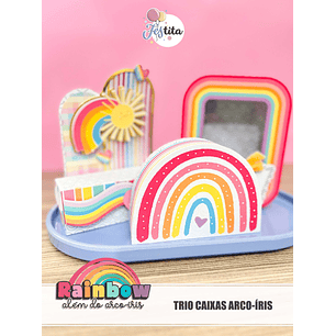 Arquivo Arco iris Coleção Rainbow - Tita