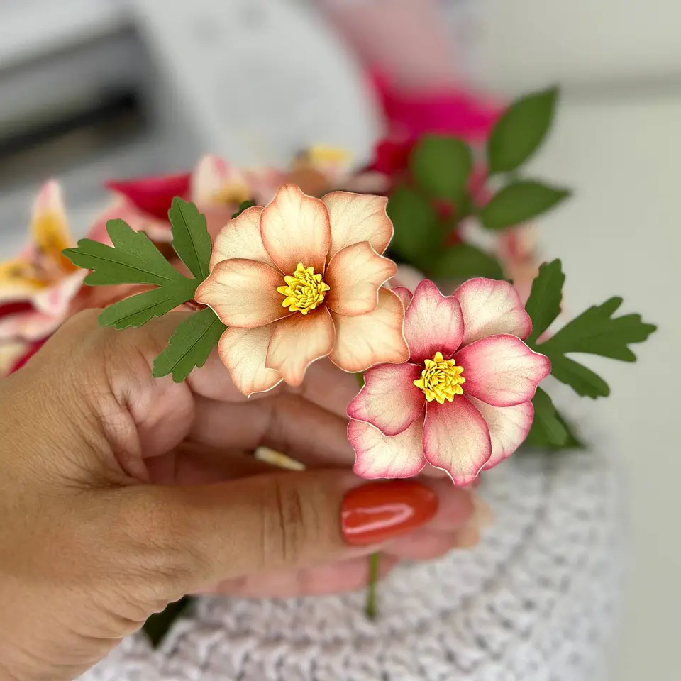 Arquivo Flor Realista Mimosinha 1
