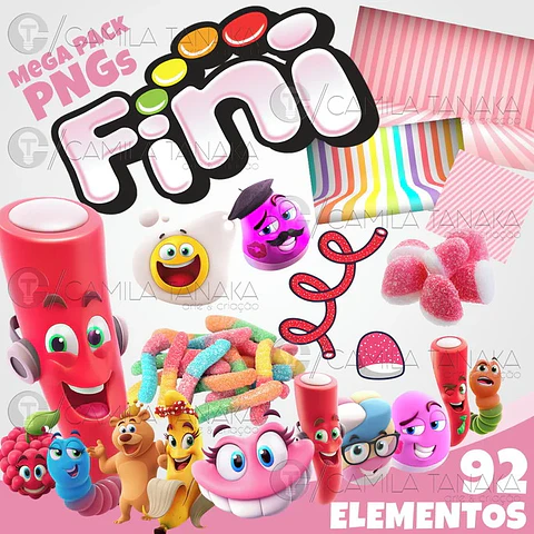 Kit Digital Bala Fini - Camila Tanaka