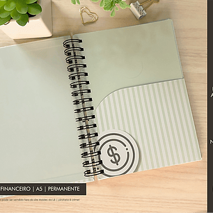 Arquivo Combo Controle Financeiro A5 e Pocket - MOLDES DA LÊ