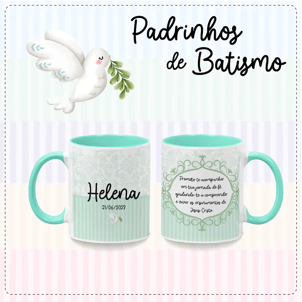 Arquivo Canecas Coleção Padrinhos de Batismo - Fernanda Yuki 3