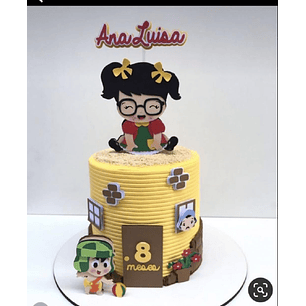 Arquivo Topo de Bolo Chiquinha Turma do Chaves - EM CAMADAS