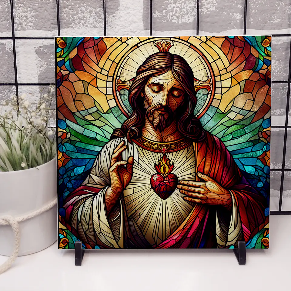 Arquivo Sublimação 27 Azulejos Religiosos - Abacaxi Sublimático 8