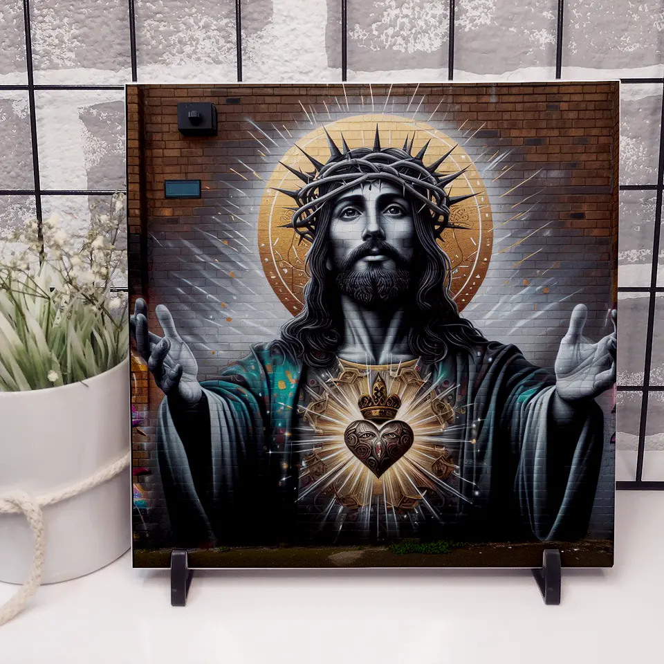 Arquivo Sublimação 27 Azulejos Religiosos - Abacaxi Sublimático 9