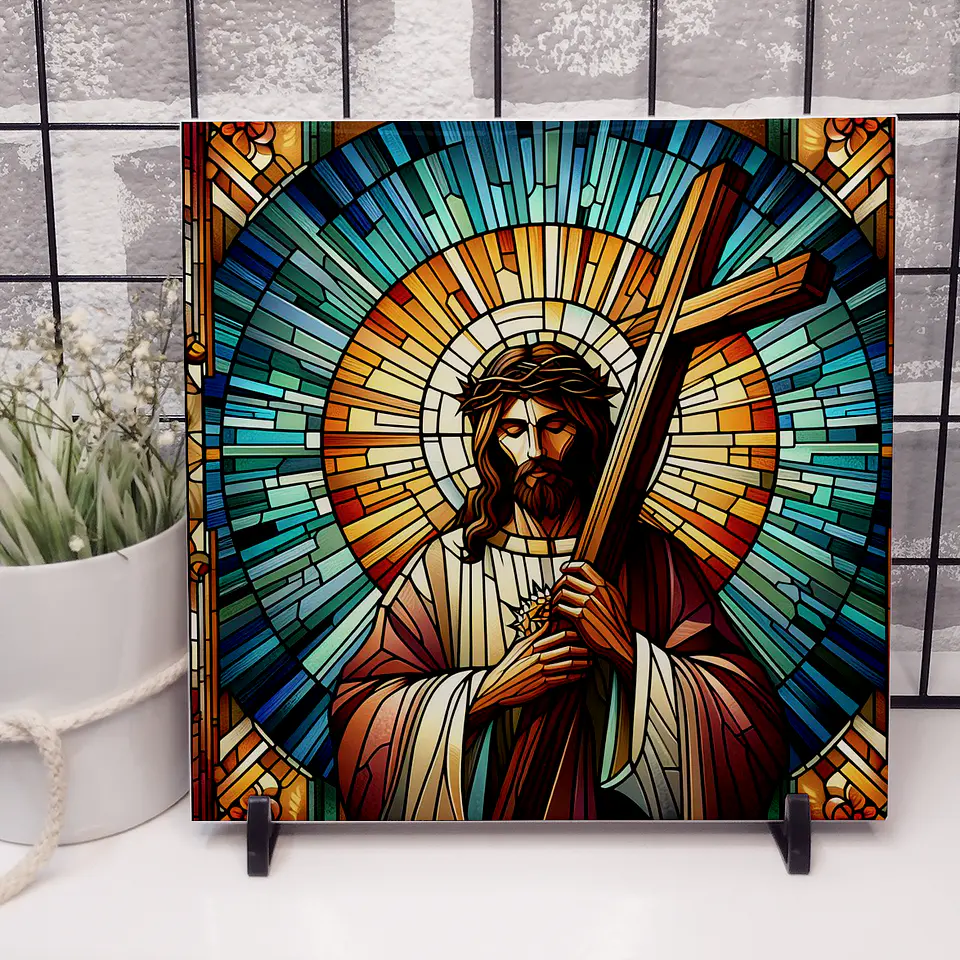 Arquivo Sublimação 27 Azulejos Religiosos - Abacaxi Sublimático 27