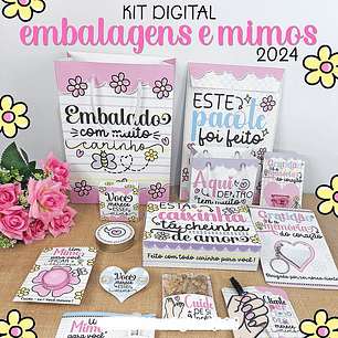 Arquivo Kit Embalagens e Mimos - Desenhitos da Jana