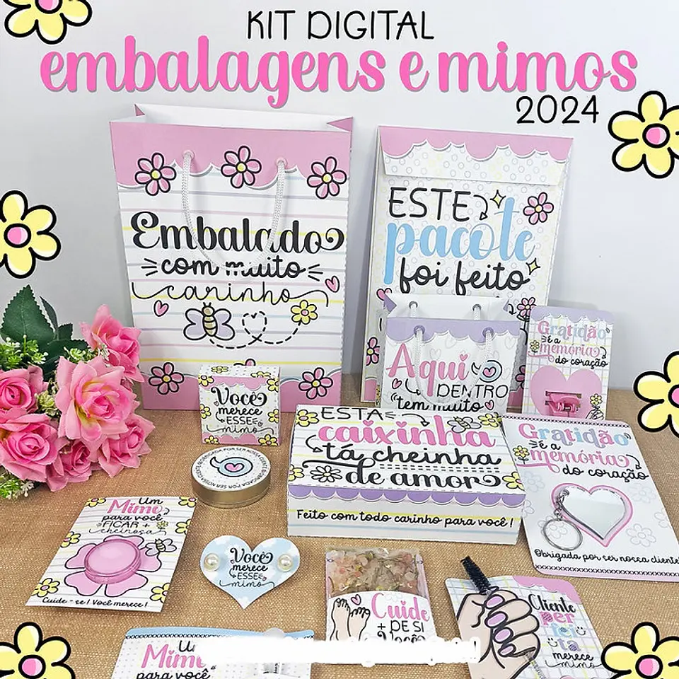 Arquivo Kit Embalagens e Mimos - Desenhitos da Jana 1