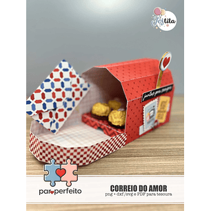 Arquivo Dia dos Namorados Caixa Corrreio do Amor - Coleção Par Perfeito - TITA