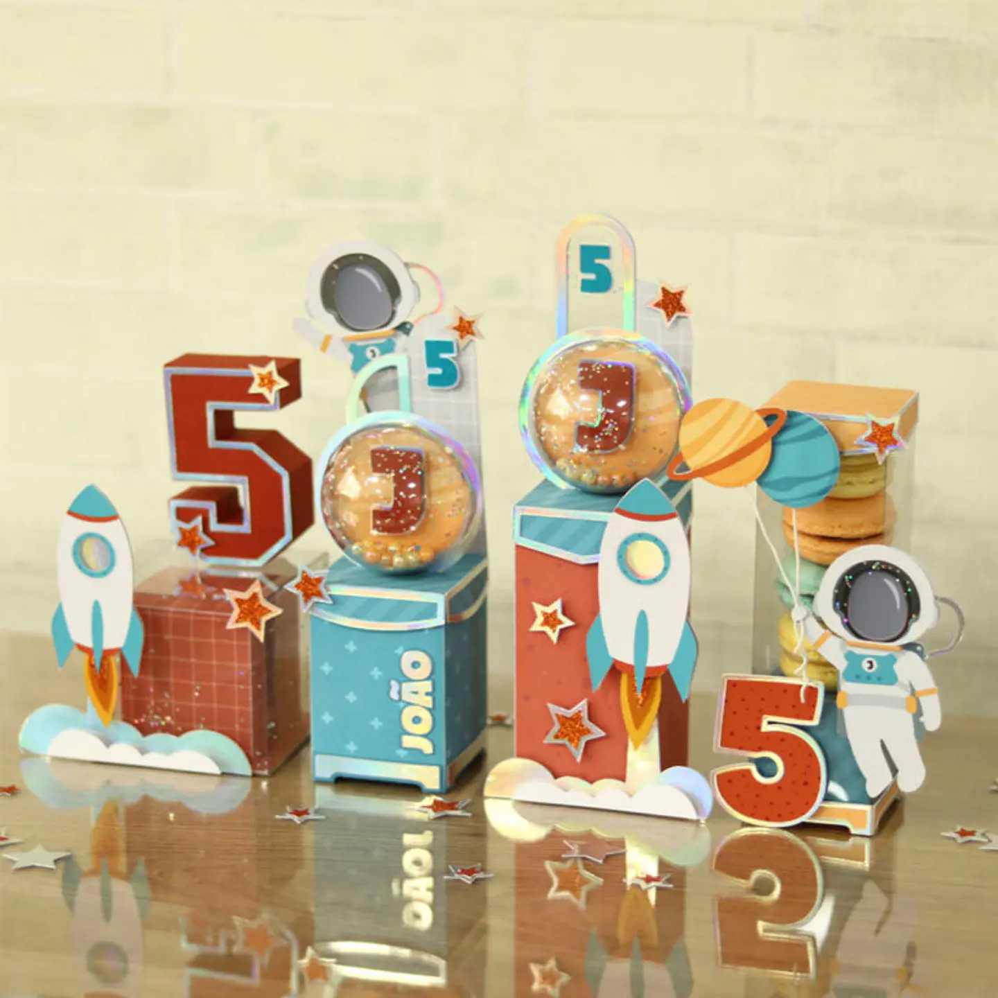 Arquivo de Corte Kit Astronauta - NILMARA 2