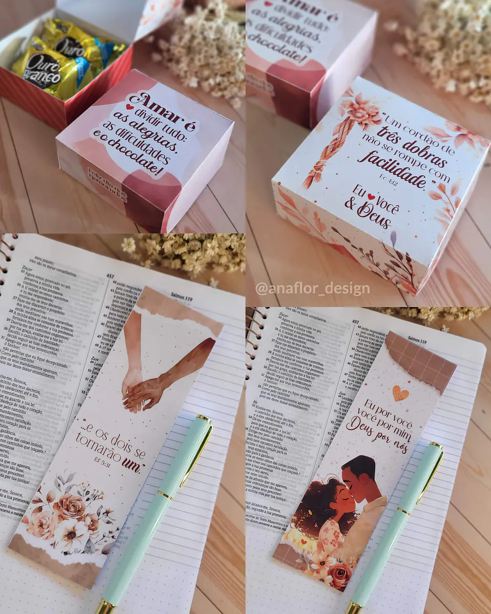 Kit Digital Completo Dia dos Namorados Eu, Você e Deus - ANA FLOR 2