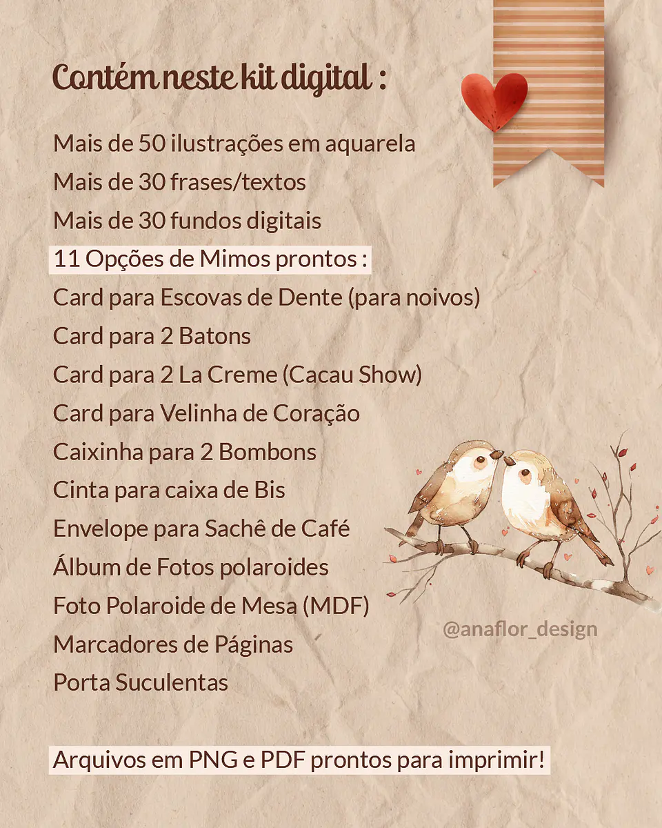 Kit Digital Completo Dia dos Namorados Eu, Você e Deus - ANA FLOR 4