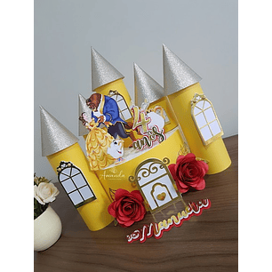 ARQUIVO DE CORTE TOPO CASTELO A BELA E A FERA