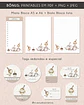Kit Digital Festinha Aquarela - Ni Estudio - Thumbnail 4