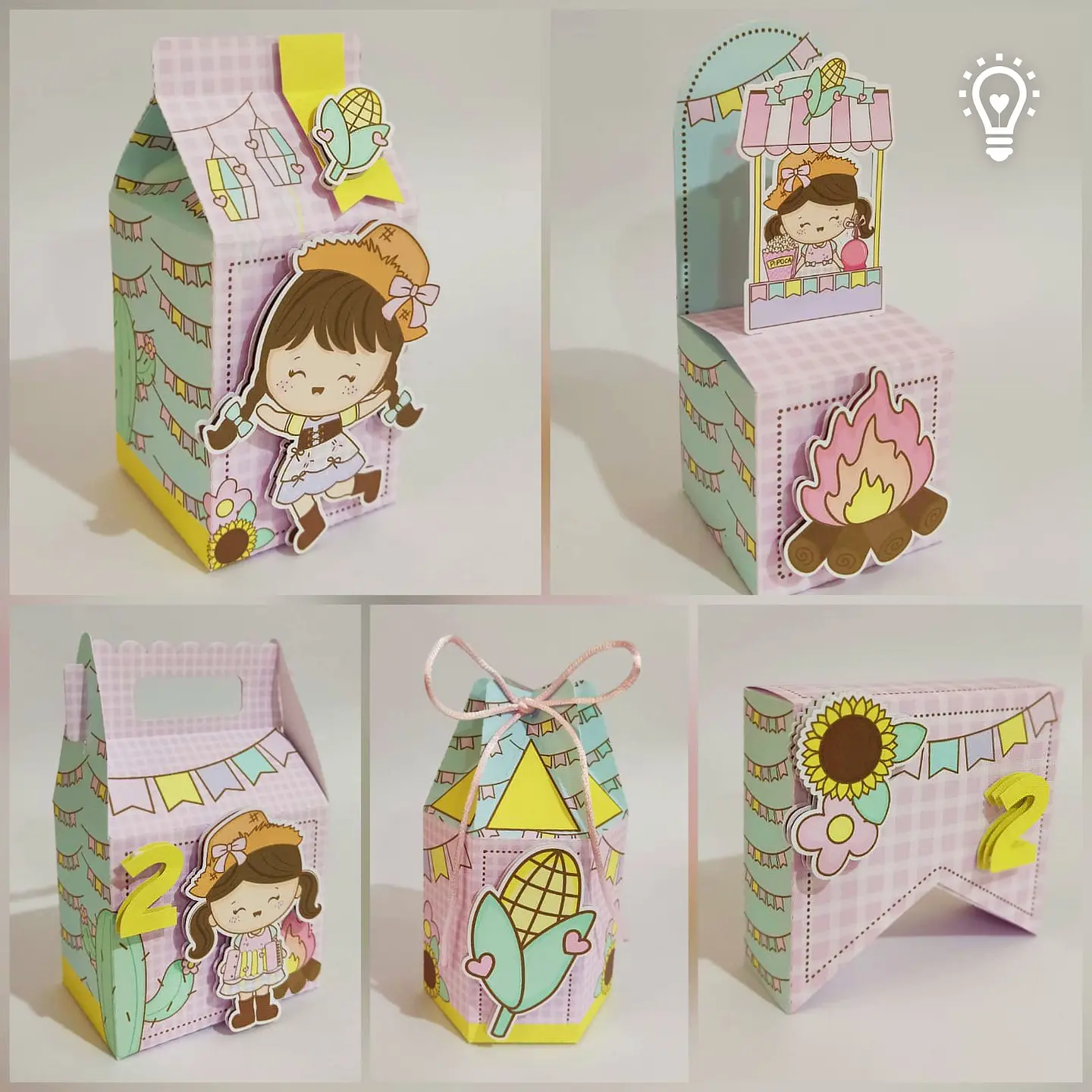 Arquivo de Corte Festa Junina Menina Candy - CRIAR BV 1