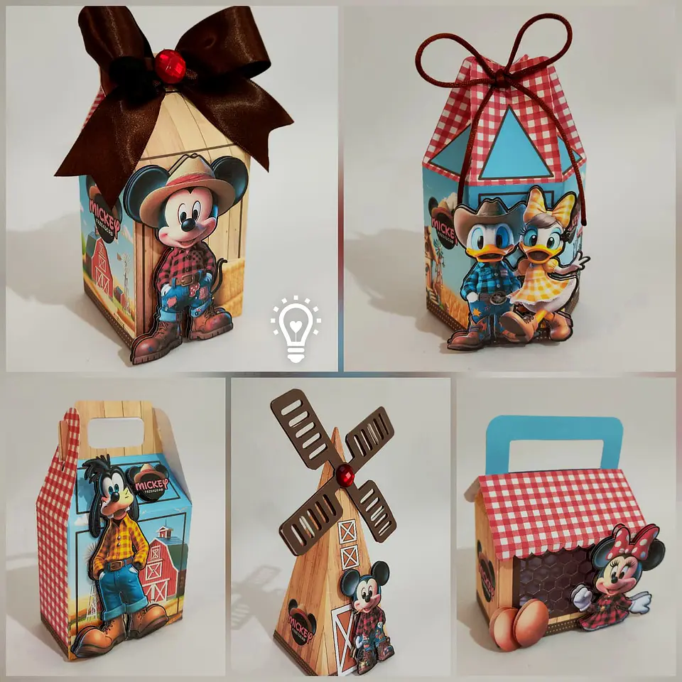 Arquivo de Corte Mickey Fazendeiro - CRIAR BV 1