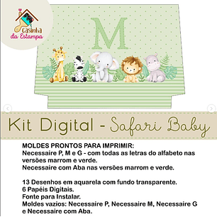 Arquivo Subllimação Bolsas Safari - Casinha da Estampa