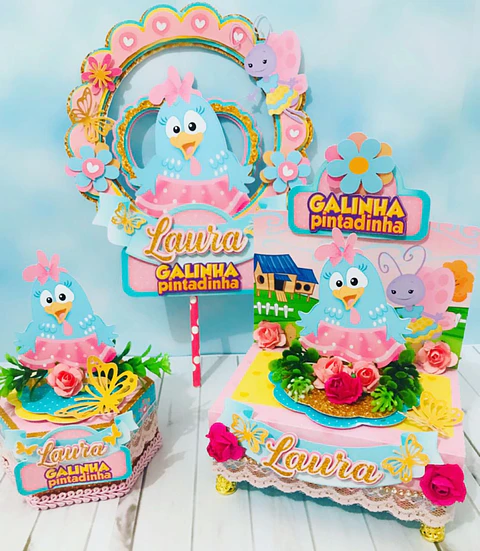 Arquivo de Corte Galinha Pintadinha