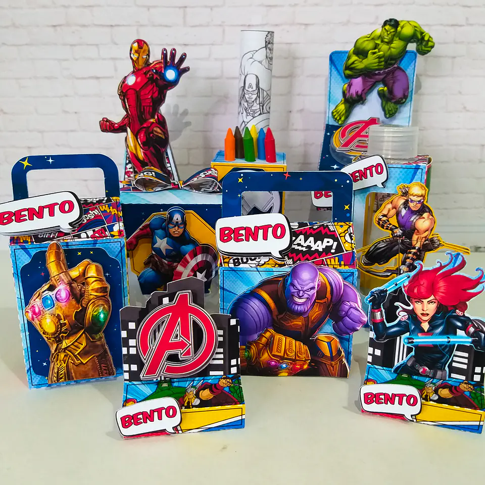 Arquivo de Corte Super Heróis Vingadores 1