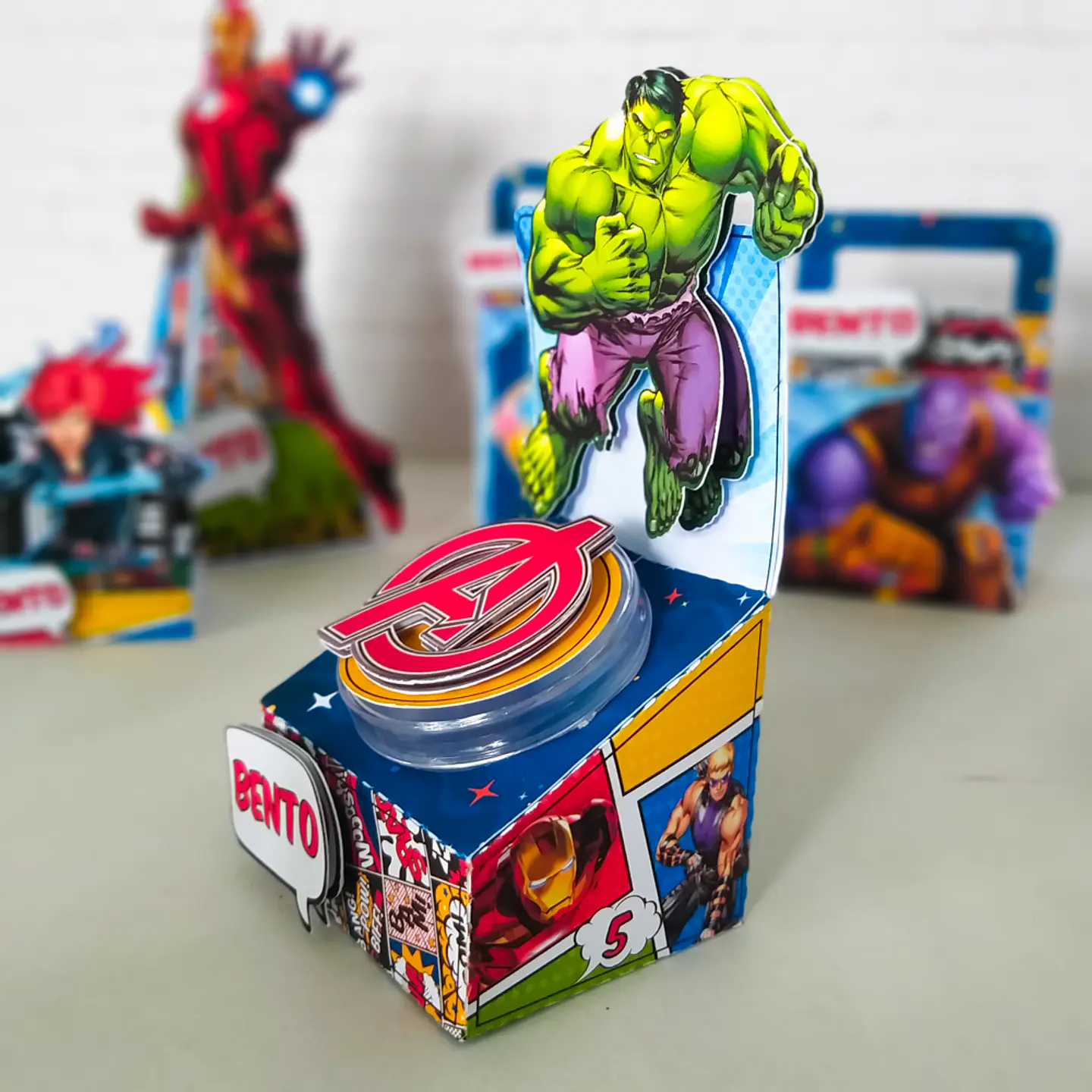 Arquivo de Corte Super Heróis Vingadores 3