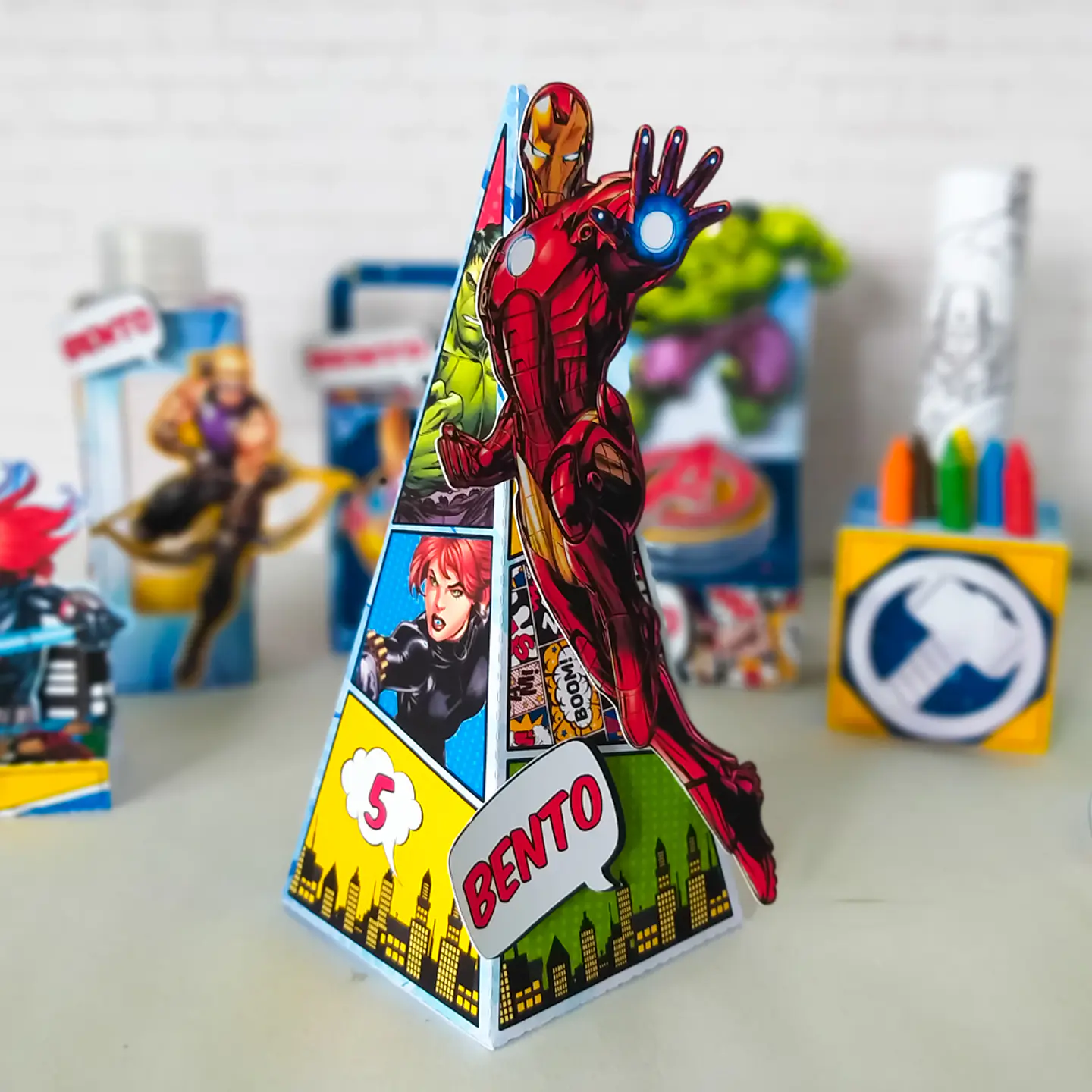 Arquivo de Corte Super Heróis Vingadores 11