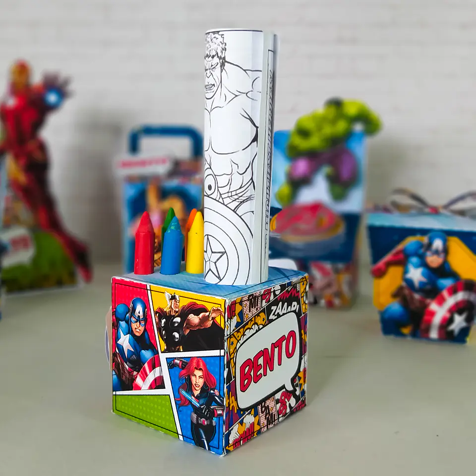 Arquivo de Corte Super Heróis Vingadores 12