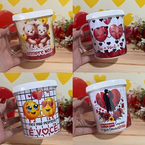 Arquivo Dia dos Namorados Caneca Acrilica - GB Personalizados