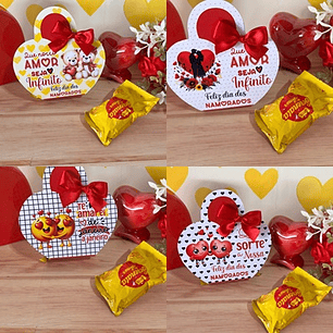 Arquivo Dia dos Namorados Caixa Bolsinha Coração - GB Personalizados