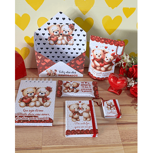 Arquivo Dia dos Namorados Caixa Envelope com Brindes - GB Personalizados