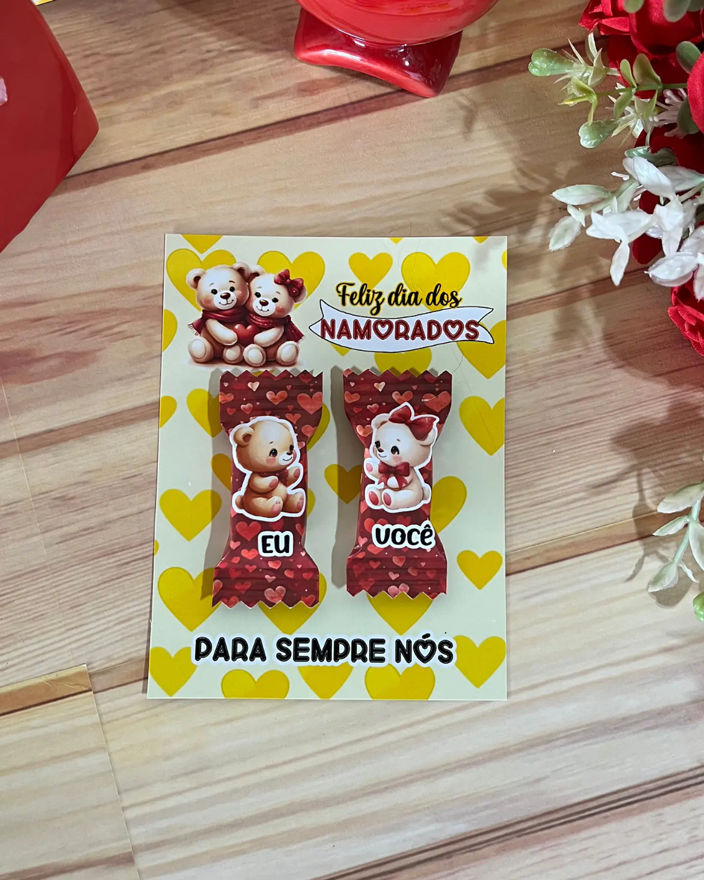 Arquivo Dia dos Namorados Cards Pirulitos, Bombom , Batom - GB Personalizados 4