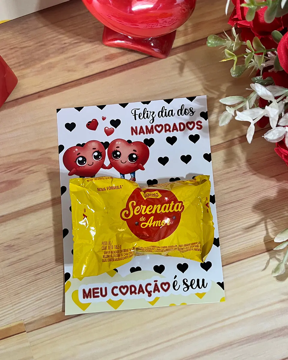 Arquivo Dia dos Namorados Cards Pirulitos, Bombom , Batom - GB Personalizados 6