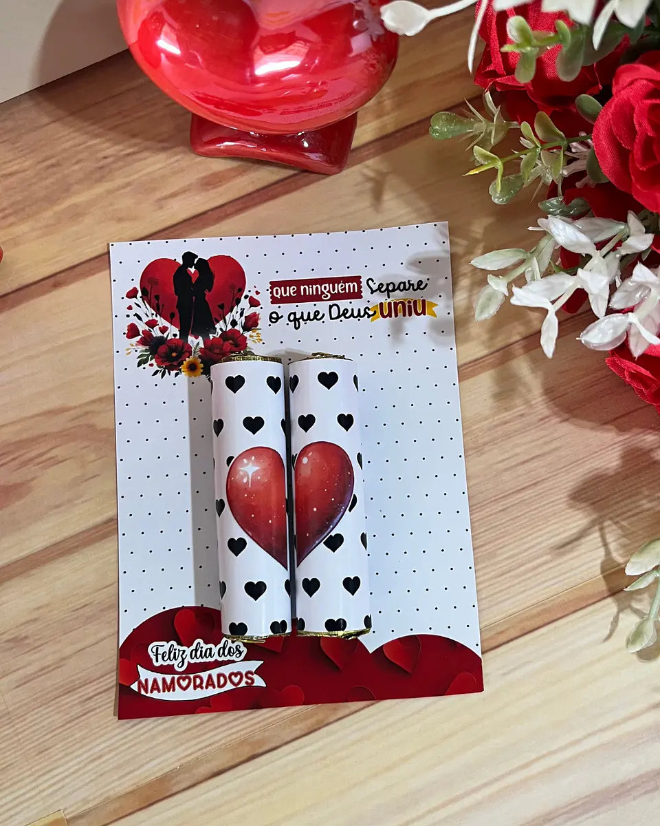 Arquivo Dia dos Namorados Cards Pirulitos, Bombom , Batom - GB Personalizados 8
