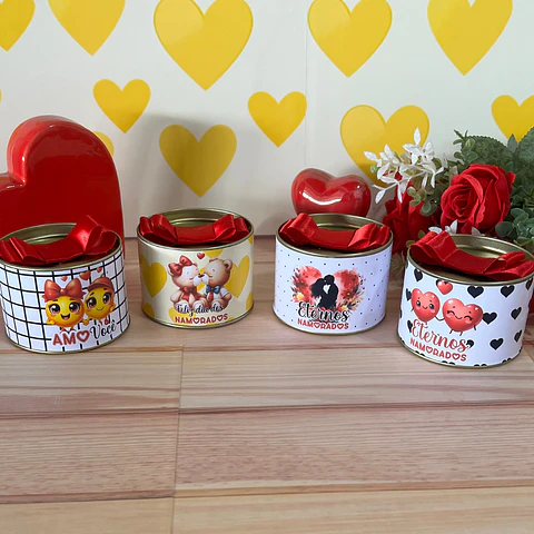 Arquivo Dia dos Namorados Rótulo Tubolata - GB Personalizados