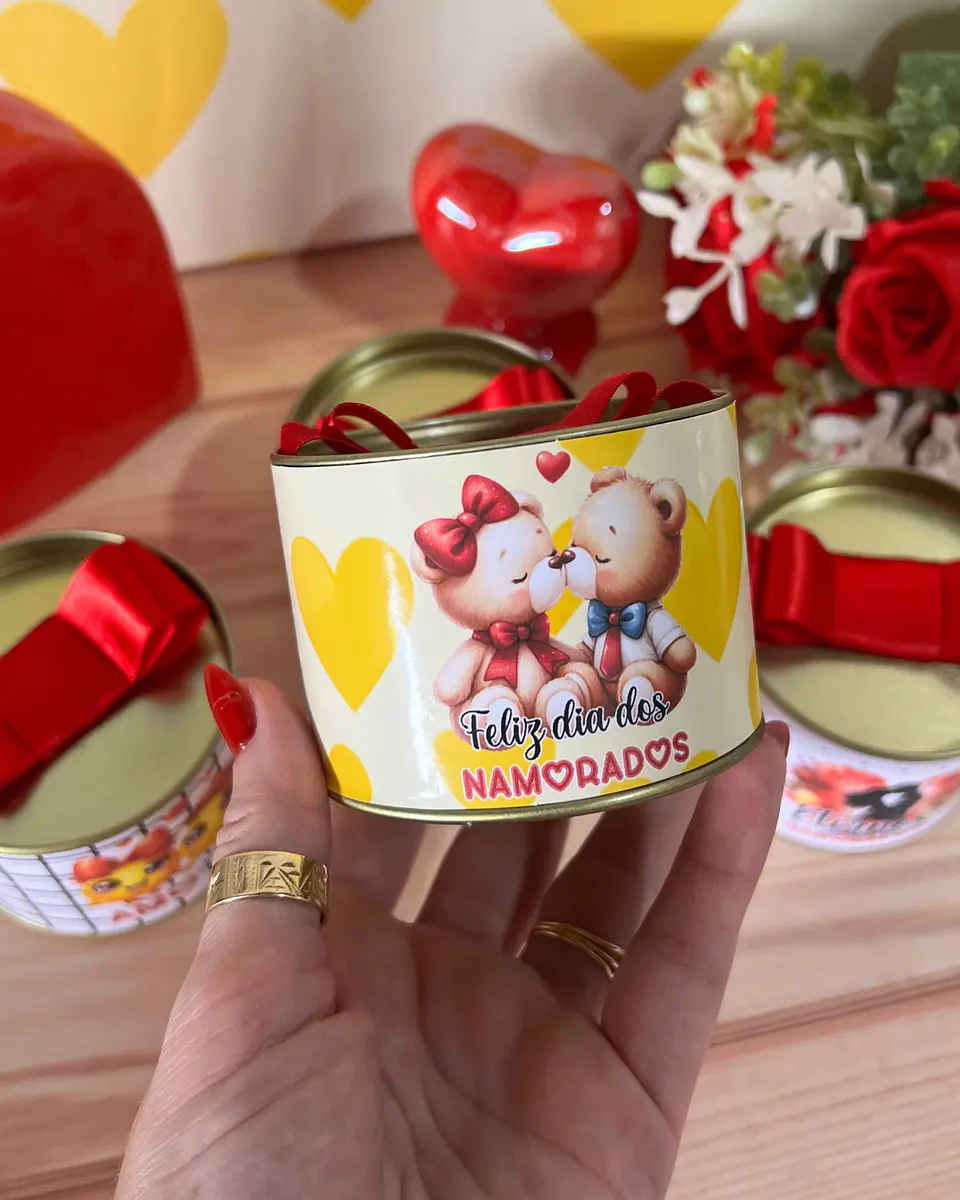 Arquivo Dia dos Namorados Rótulo Tubolata - GB Personalizados 2