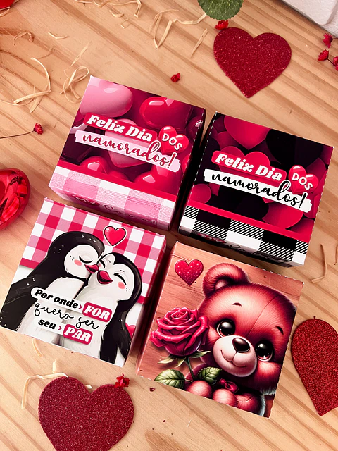 Arquivo Dia dos Namorados Caixa 4 docinhos - ILUSTRACIN