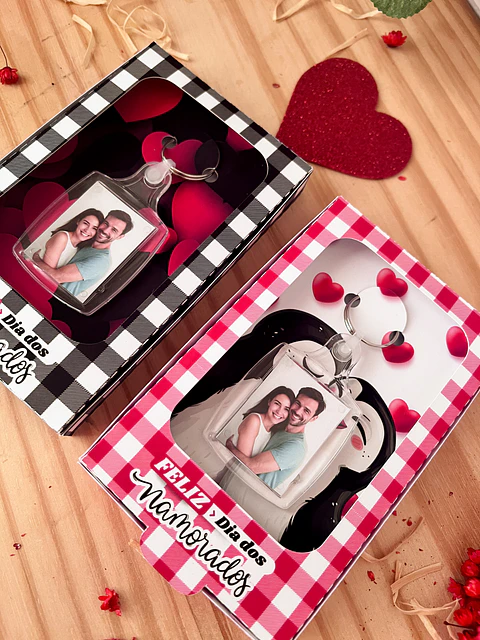 Arquivo Dia dos Namorados Caixa Chaveiro 3X4 - ILUSTRACIN